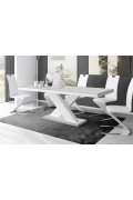 Stół Xenon 140 Dąb Artisan / Czarny Super Decor
